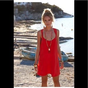 Sezane Clara Summer Dress in Coral (36)